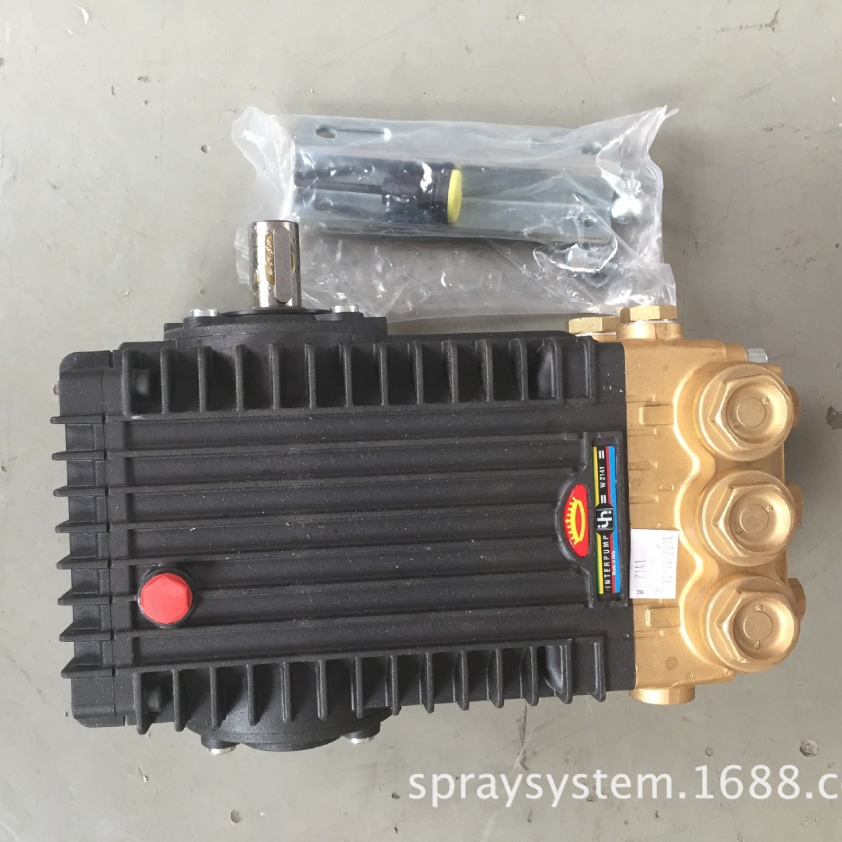 原装意大利INTER英特W2141高压柱塞泵W1550高压清洗泵W3025