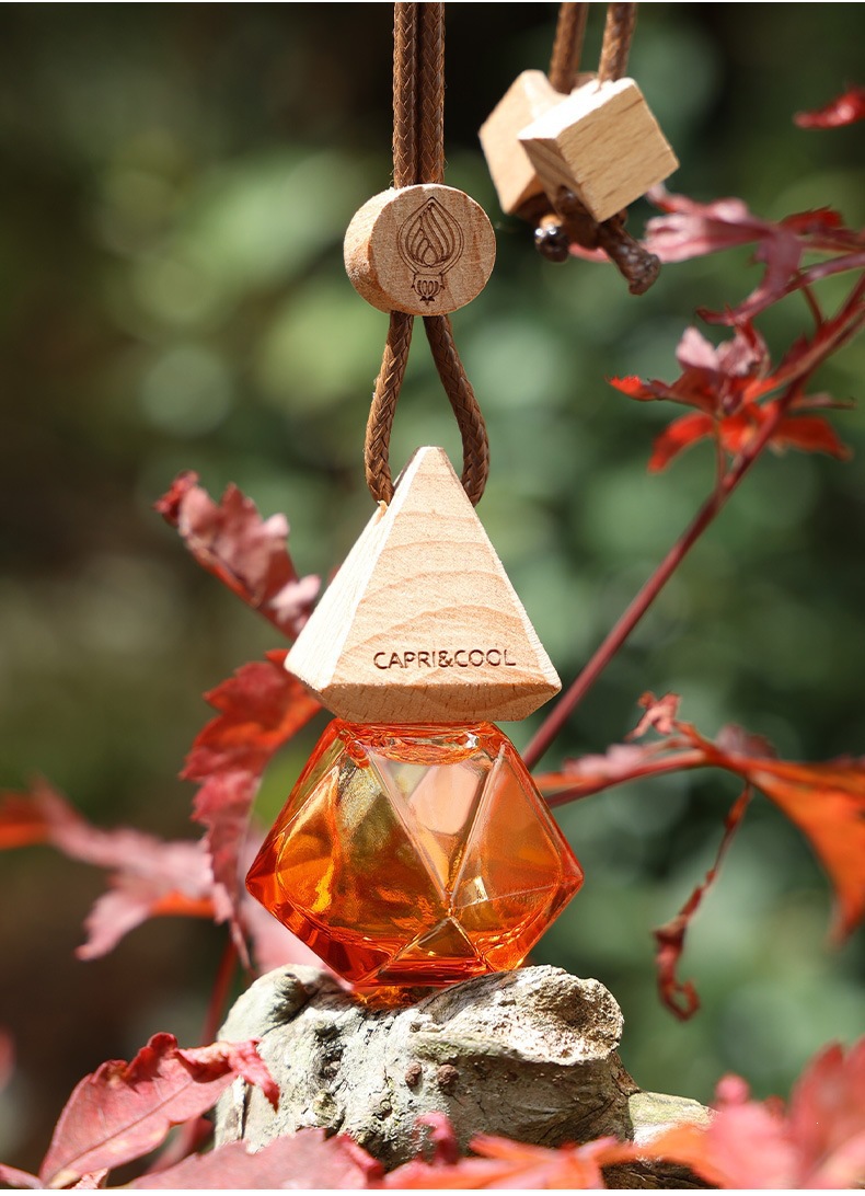 Car Essential Oil Fragrance, Car Perfume, Car Fragrance Pendant, High-End Long-Lasting Car Interior Fragrance