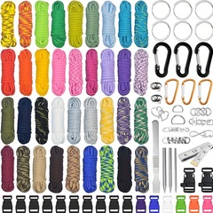 アマゾンの人気パラコードの傘のひもの製作セットの多機能のナイロンのひものセット、DIYのひものブレスレット