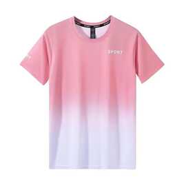 T恤男女速干短袖跑步套装夏季球衣健身衣服篮球羽毛球服跨境现货