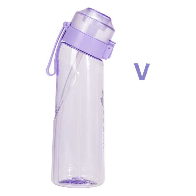 Venta caliente transfronteriza 0 azúcar 0 tarjeta taza de sabor fruta anillo de diversión botella de agua tritan taza de agua deportiva artefacto de agua