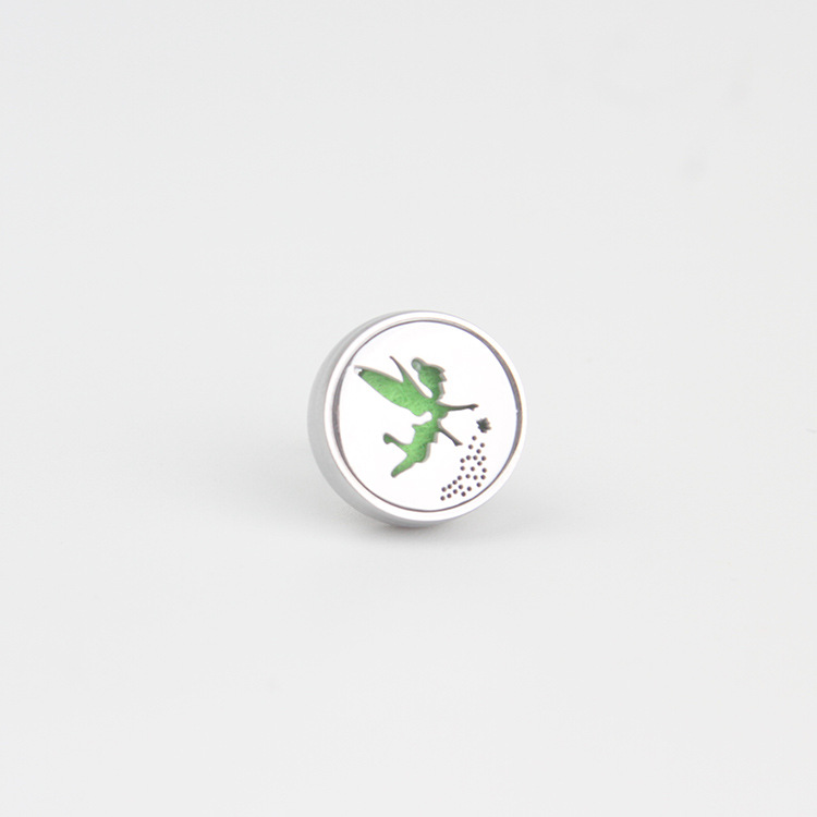 Aromaterapia piedra hebilla fragancia válvula de respiración clip Perfume Aceite Esencial pecho pin hebilla de acero inoxidable logotipo Hong Kong, Macao y Taiwán tiro especial image 17