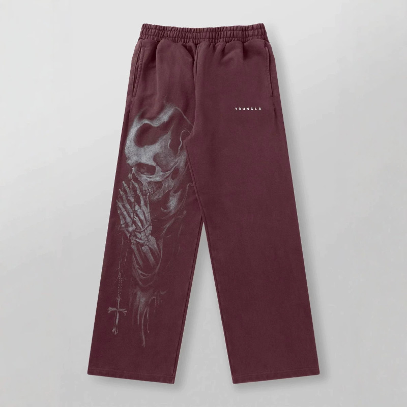 Youngla American Trendy Brand High Street Sweatpants Jogger Sports Fitness Casual Straight Loose Wide-Leg Pants Long Pants Youngla American Trendy Brand High Street Sweatpants Jogger Sports Fitness Casual Straight Loose Wide-Leg Pants Long Pants