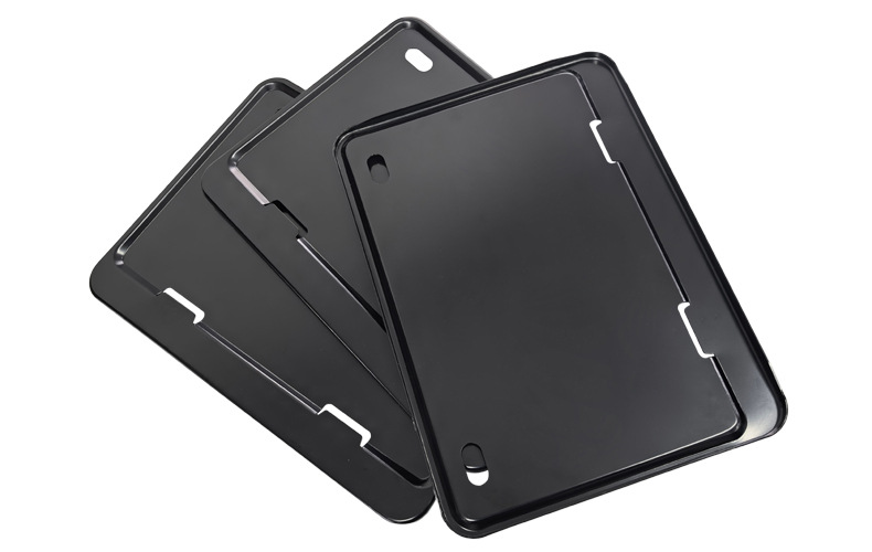 Universal new national standard motorcycle license plate frame from the manufacturer, metal aluminum alloy license plate frame, personalized modified license plate frame
