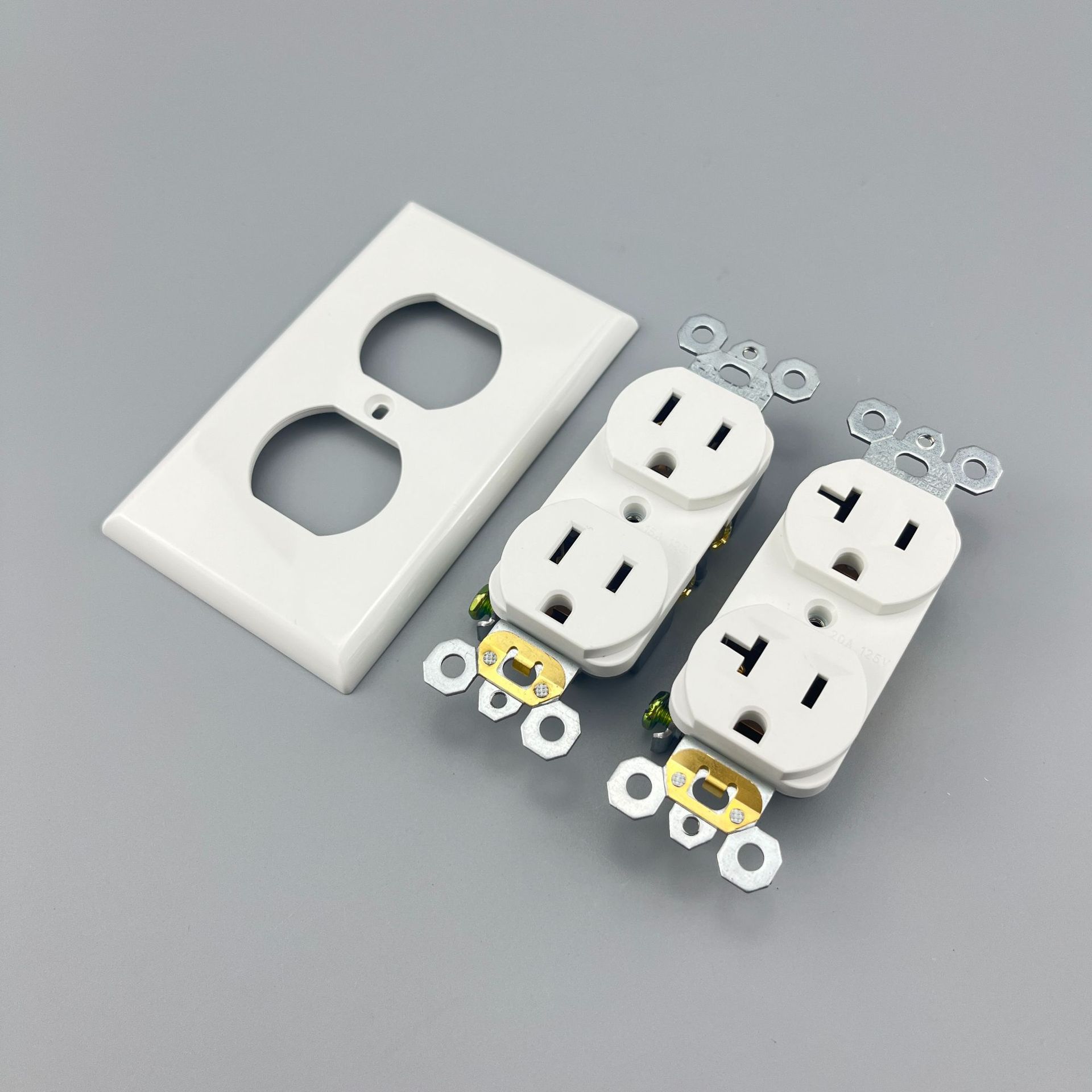 UL estándar americano GFCI gauge NEMA americano interruptor de pared 15A / 20A toma de corriente con USB