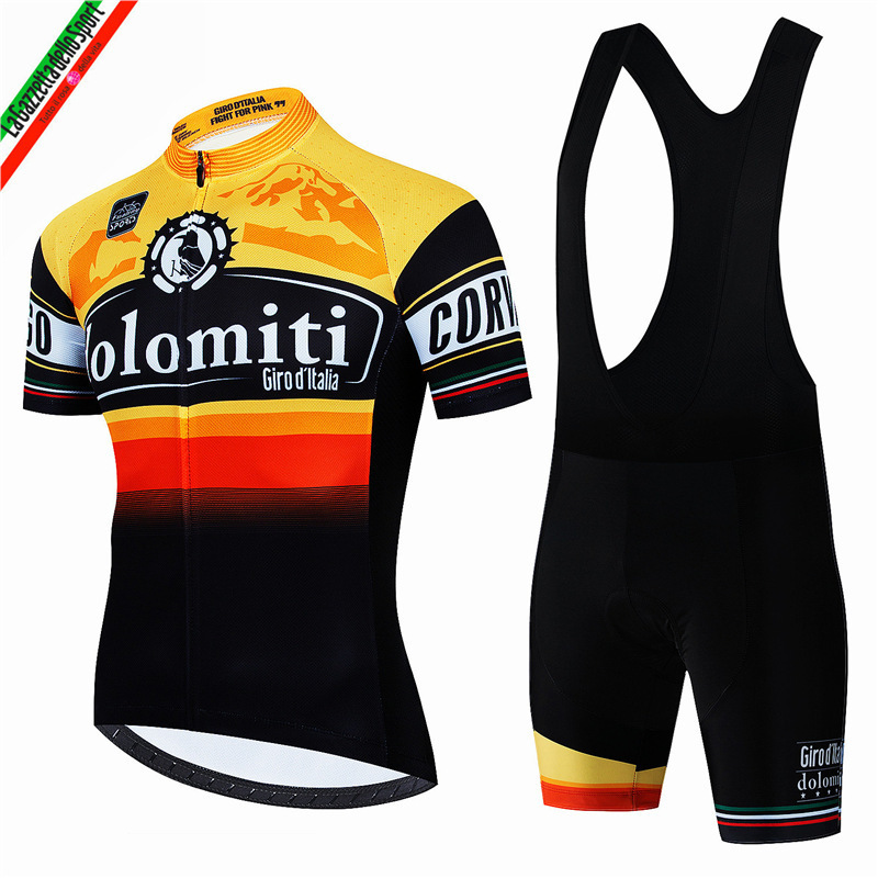 Cycling Jersey Set Cycling Jersey Factory Spot Short Sleeve Suit Sweat-Wicking Breathable Cycling Suit