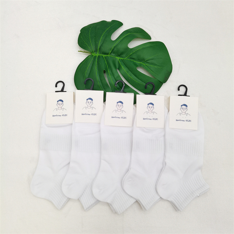 Aishang Zhicheng NK resistant men's socks new cotton combed cotton socks casual sports socks low socks tide socks wholesale