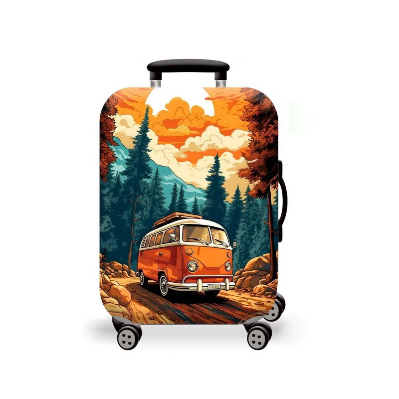 Cubierta protectora de maleta personalizada cubierta de polvo Amazon explosiva cubierta de maleta de trolley transfronteriza cubierta protectora de maleta image 40