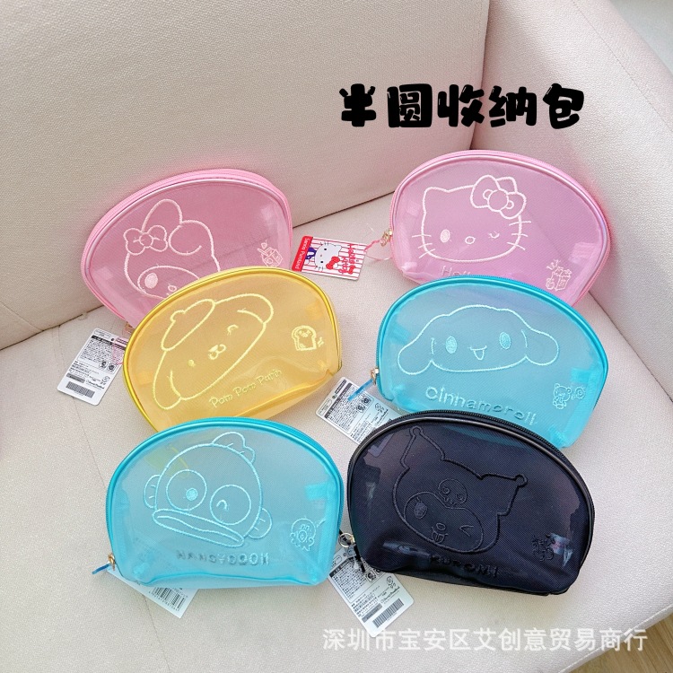 Cute three dimensional cosmetic bag PVC