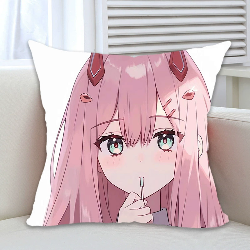 Подушка-одеяло National Team 02 Darling in the FranX, ягода, аниме-атрибутика, 2D подушка