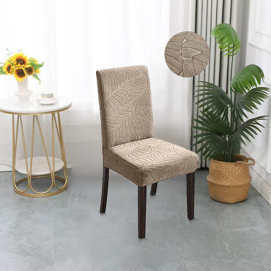Funda para silla elástica jacquard de hoja gruesa impermeable transfronteriza Funda para silla jacquard para el hogar europea y americana al por mayor