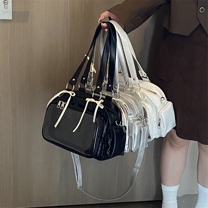New Trendy Xiaohongshu Hot-Selling Cute Ita Bag, Fashionable Versatile Handbag, Bowling Crossbody Bag