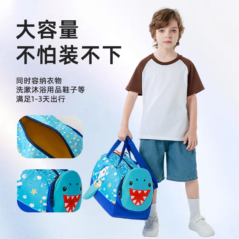 2026 bolsos de mano para niños transfronterizos de gran capacidad de viaje casual bolso de hombro bebé impresión de dibujos animados bolso de mochila para niños