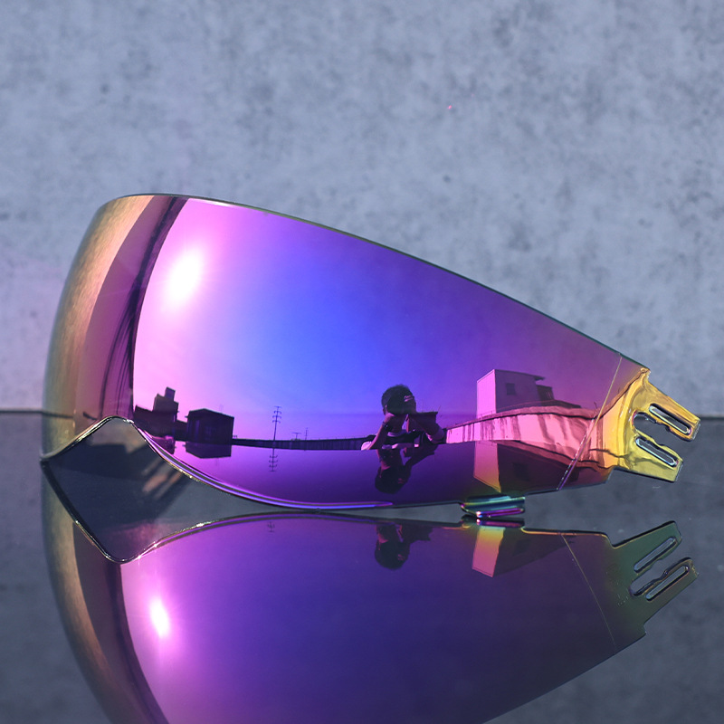 GB7 escorpión casco lente de visión nocturna transparente HD color marrón protector solar antivioleta para el parabrisas