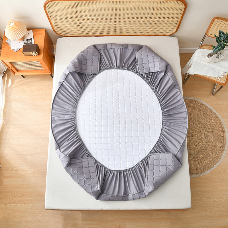 Protector Class A For Mothers Infants, Cross-Border Brushed Sheet Student Mattress Protector, Dustproof And_voghion.com