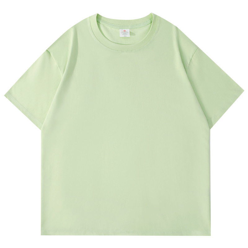 夏綿 100% 半袖 Tシャツメンズカジュアル多用途無地新疆綿半袖ボトム Tシャツ男性と女性用|undefined