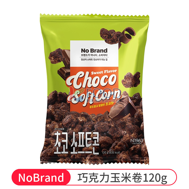 韩国NoBrand芝士玉米卷诺倍得冈古佐拉玉米条巧克力味爆米花零食|undefined