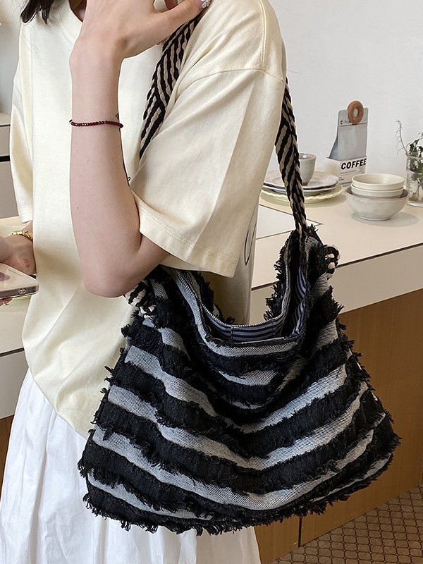 Bolso de denim de gran capacidad para mujeres 2026 verano nuevo estilo retro hacer vieja mochila de hombro de viaje bolsa de ocio