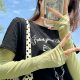 Summer Sun Protection Sleeves Women's Embroidered Bow Ice Sleeves Outdoor Travel Riding Arm Protection Wrist Sunshade Hand Sleeves