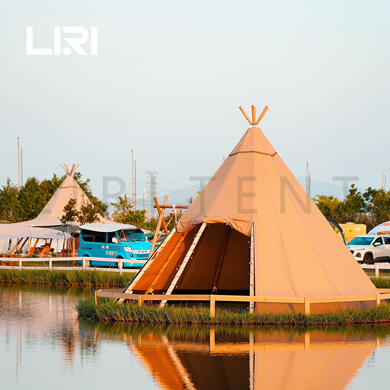 12/16/20人户外网红民宿酒店帐篷tipi tent露营地帐篷丽日出售