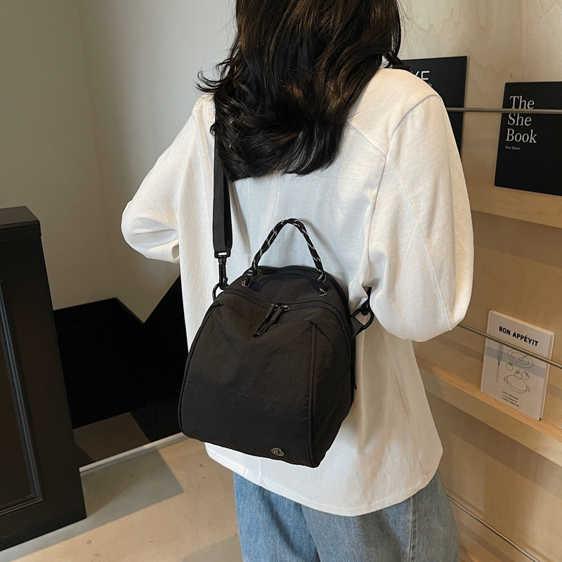 Lightweight Waterproof Women's Double Shoulder Shell Bag Versatile_voghion.com