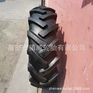 现货供应农用机械轮胎 15-24 联合收割机 人字花纹拖拉机轮胎