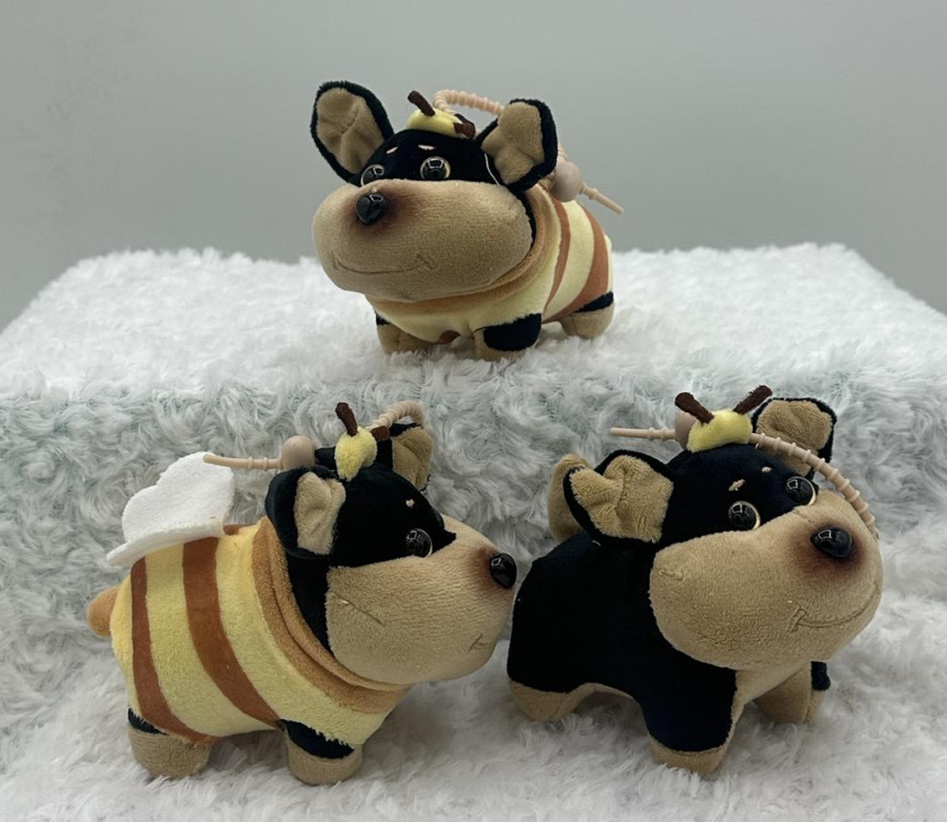 蜜蜂狗 / 精品4寸多颜色的随机发[单款20起批】