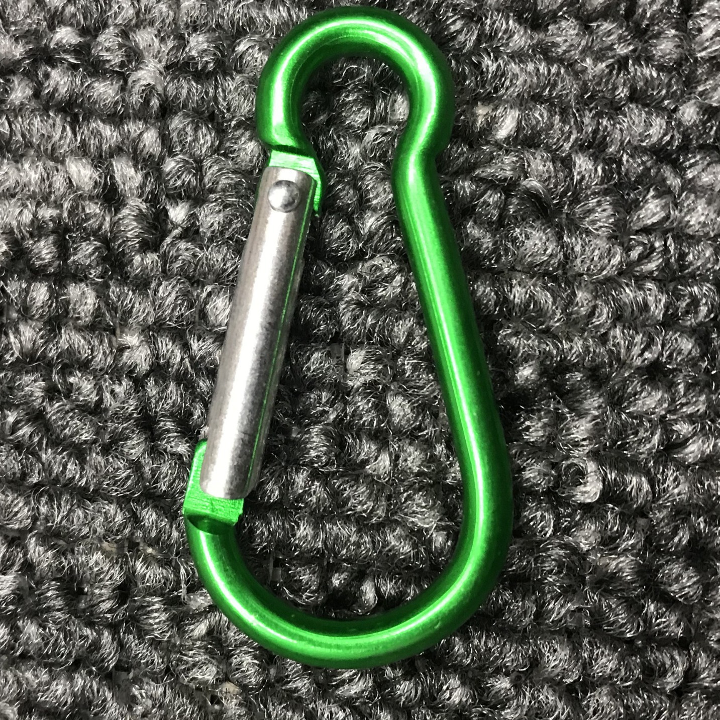 Ventas directas de fábrica No. 5 mosquetón de aleación de aluminio en forma de calabaza hebilla colgante al aire libre hebilla colgante rápida gancho de resorte hebilla de olla de escalada