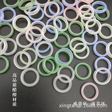 批发流苏环跑环diy古风发簪饰品仿玉指环高品质醋酸戒指圆圈圆环