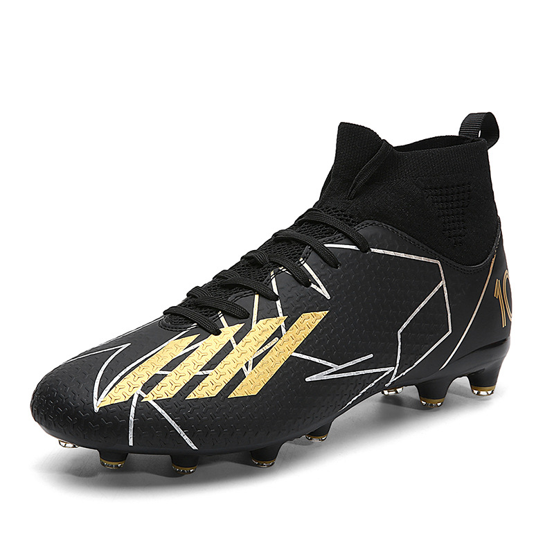 2024 nuevos zapatos de fútbol para hombres con clavos de lazos TF zapatos de entrenamiento de clavos largos zapatos de fútbol para adultos resistentes al desgaste