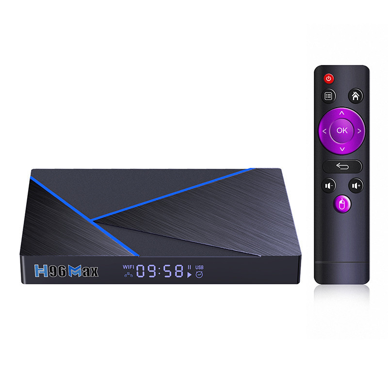H96 Max V56 Set Top Box RK3566 4GB/32G Dual WIFI Android 12 BT Player