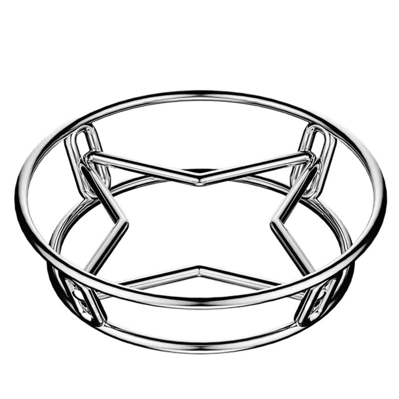 特厚加固不锈钢锅架厨房防烫隔热锅垫蒸架锅具放锅架子牙粉置物架|undefined