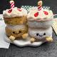 in stock high quality Cake Plush Pendant Milk Tea Cup Cartoon Doll Toy Hanging Bag Keychain Gift