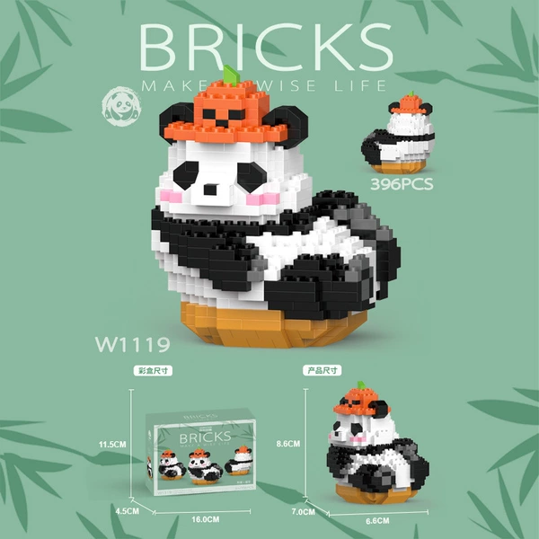 Fubao Pumpkin Hat 396PCS [Color Box Put]