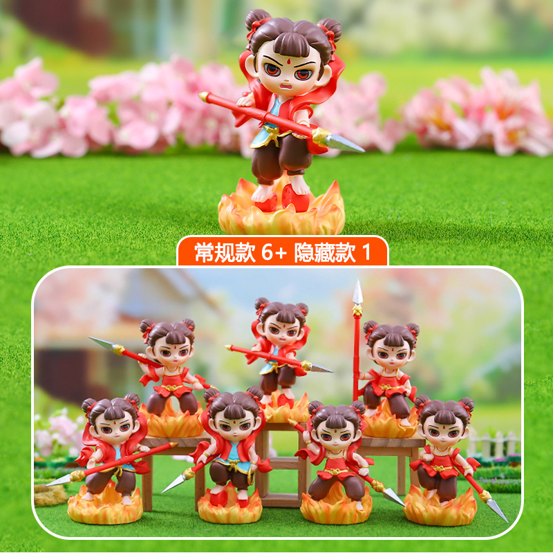 クリエイティブな樹脂工芸品、秘密の花言葉、小さなウサギのブラインドボックス、漫画風で可愛い、女の子の寝室の装飾ギフト、卸売