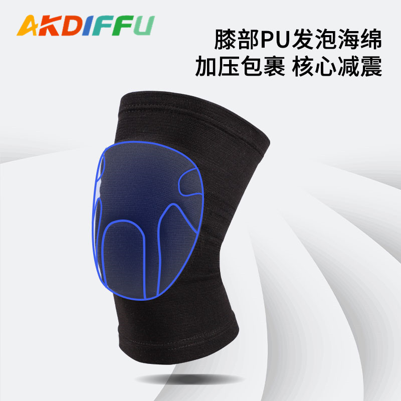 Deportes rótula arrodillado danza rótula EVA engrosada rótula de voleibol deportes engrosada anti-colisión rodilla de protección de la rótula