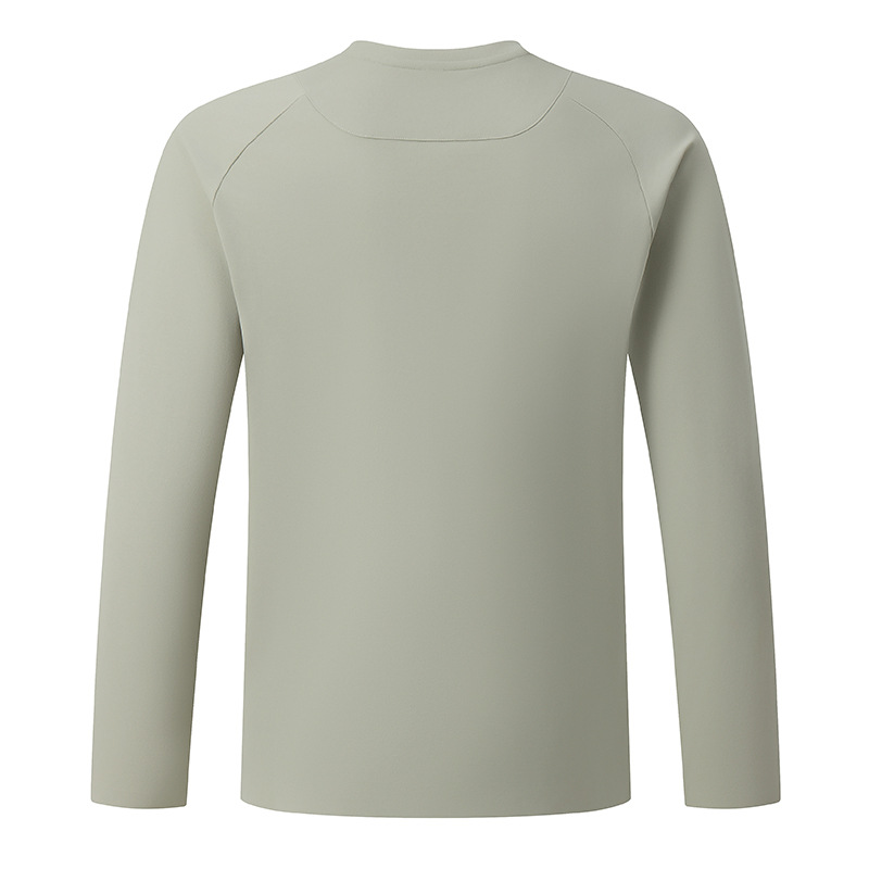 Dijia es el mismo modelo de otoño nuevo comercio exterior ropa de hombre al aire libre ventilación deportiva absorvente de secado rápido camiseta de manga larga