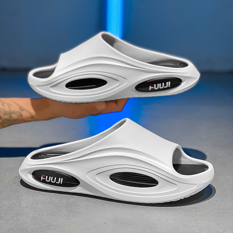 Pantuflas nuevas sandalias y pantuflas de playa de fondo suave de moda casual para hombres y mujeres de verano con suela gruesa antideslizante