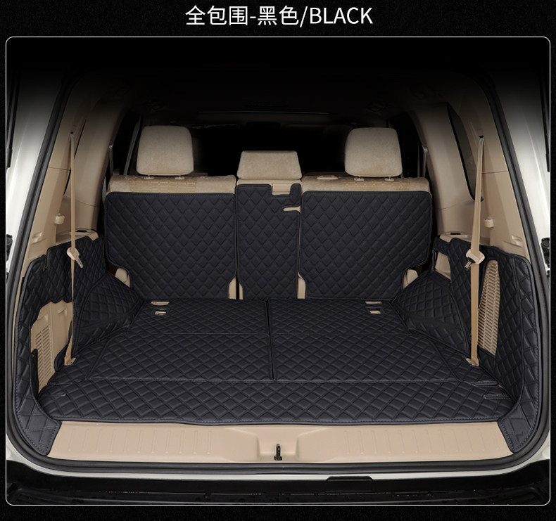 23-25 New Model Land Cruiser Trunk Mat Lc300 Full Surround Rear Compartment Mat Lc71 Land Cruiser Modification