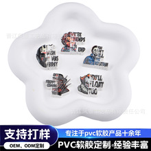 万圣节恐怖鞋花洞洞鞋配件可拆卸PVC软胶鞋扣配件小丑回魂鞋花