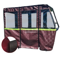 加厚擋風三輪車車棚雨篷遮雨防圍簾巴士簾電動雨棚透明小全封閉