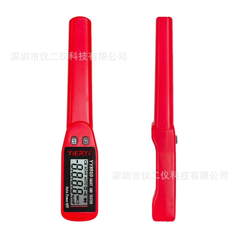 Трансграничный Интеллектуальный автоматический сканирующий тестовый зажим 8910 цифровой дисплей позолоченный тестер компонентов SMD электрические инструменты