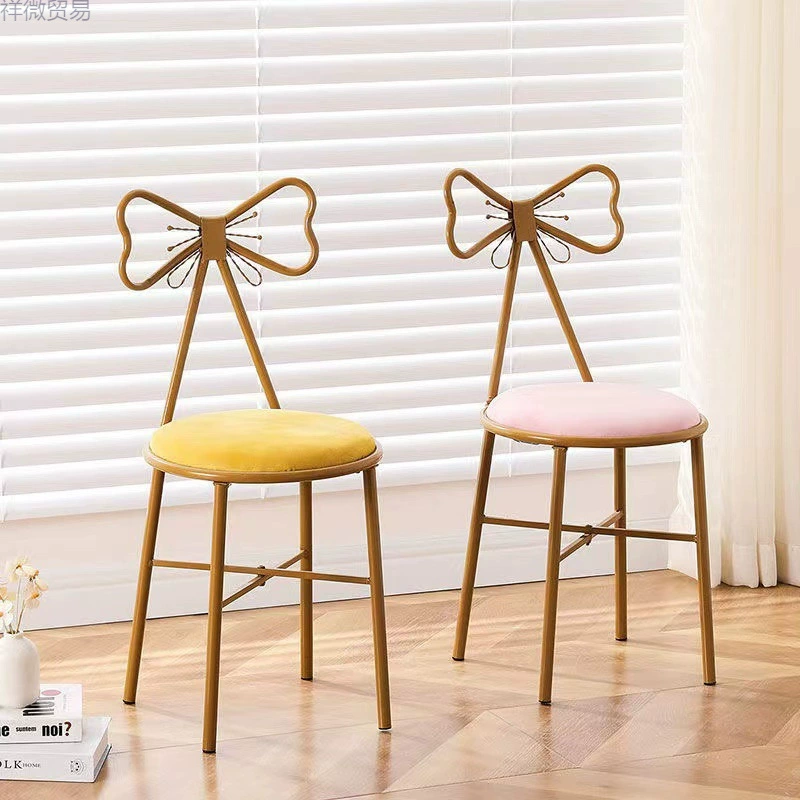 Стул для туалетного столика легкий экстравагантный стул современный сеть красный маникюрный стул простой спальня домашняя фея