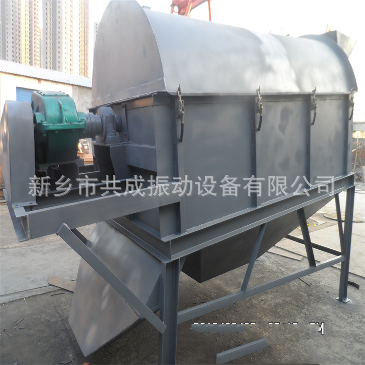 滚筒振动筛 垃圾滚筒筛选机 石子分选振动筛 矿用滚筒筛