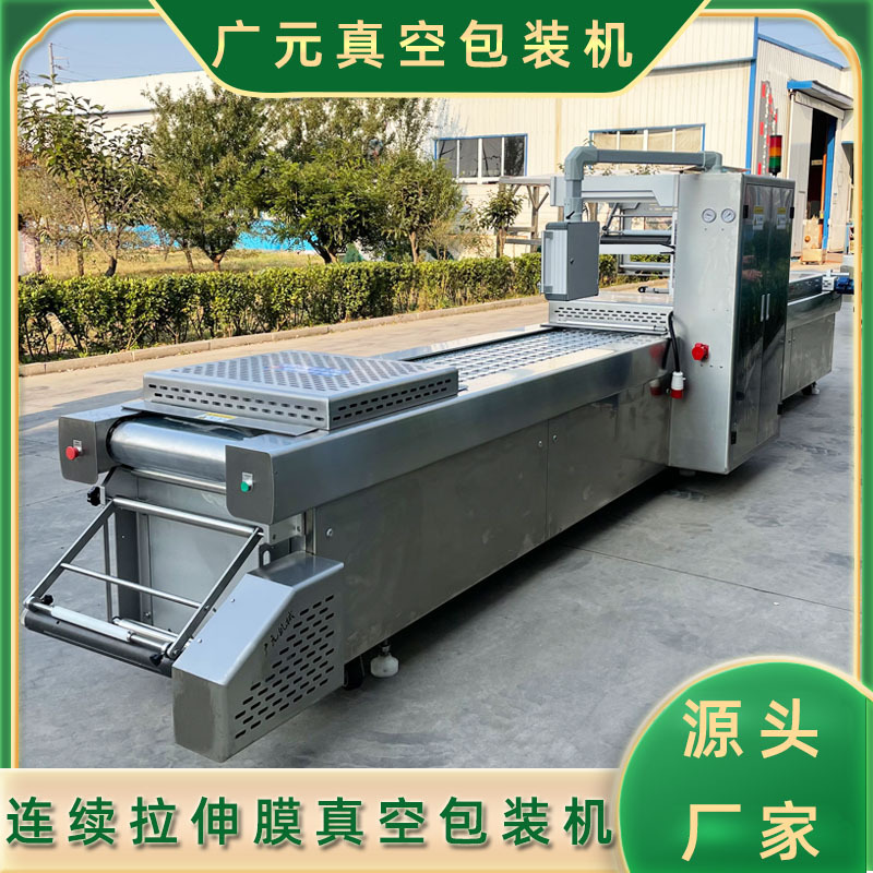 丸子独立包装真空包装机 各种丸子都能包的320拉伸膜真空包装机