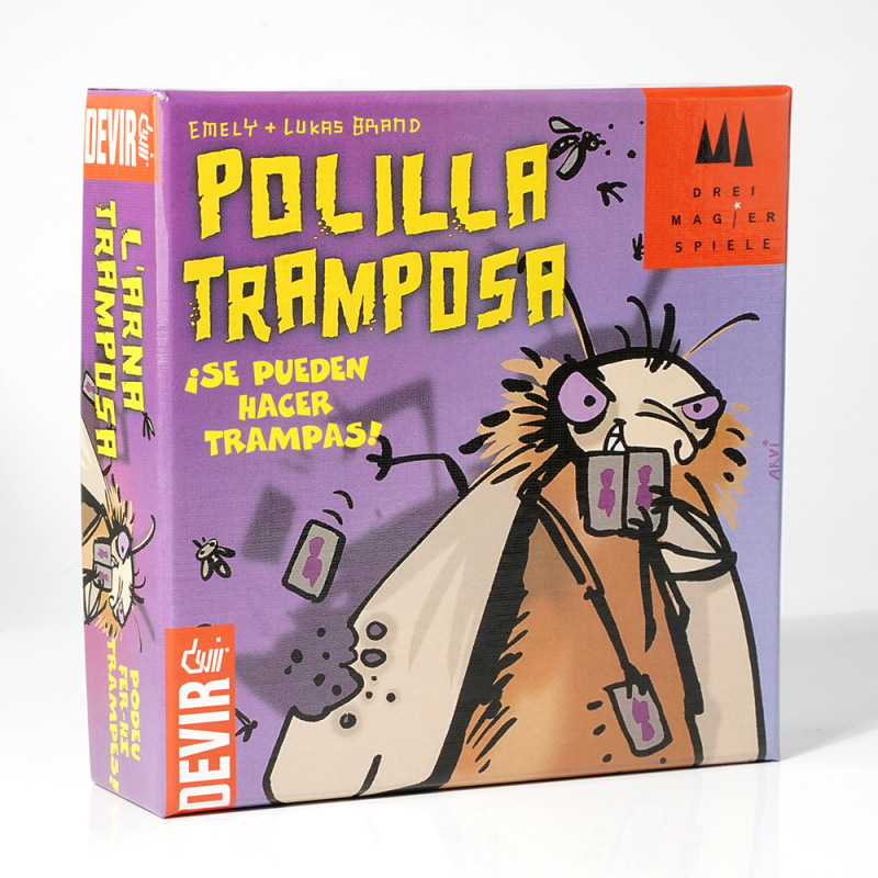 POLILLA TRAMPOSA 卸売スペイン語不正飛行蛾ドイツゴキブリ大人子供カジュアルパーティー|undefined