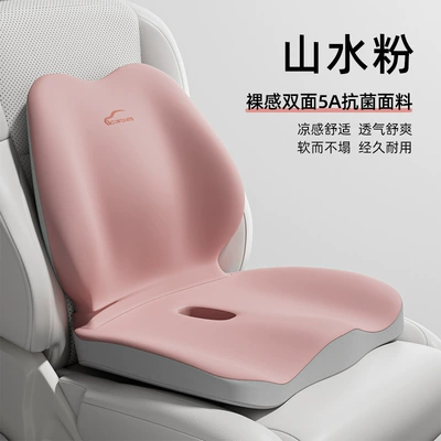 Car Seat Cushion with Lumbar Support for Office Chair, Multifunctional Backrest Cushion for Car (Waist support) - landscape-powder-i-921922ak-f
