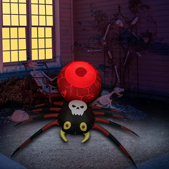 空気入りハロウィーンクモ装飾品ledランプ付きハロウィーン屋外装飾品空気入りハロウィーン幽霊