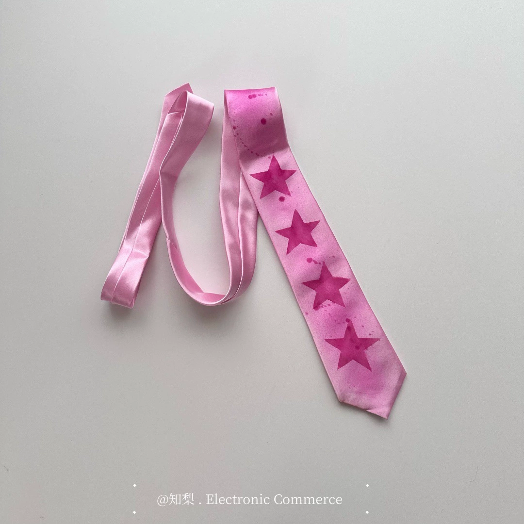 Genuine small design tie, accessory, belt, 2 carat