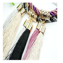 厂家直供品质窗帘绑带流挂球吊球绑带田园式窗帘辅料配件